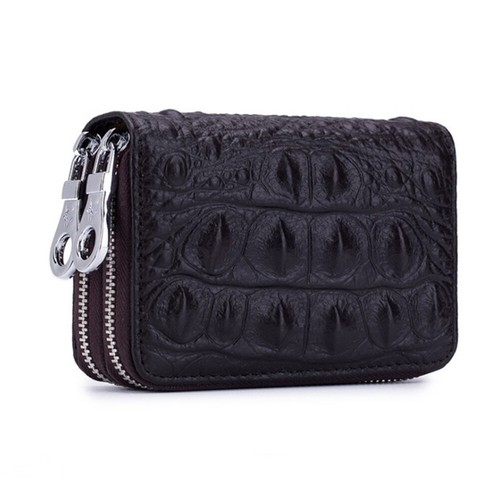 Women/Men Mini Wallet RFID-Blocking Card Holder Leather Pocket Coin Small Purse - Picture 13 of 13