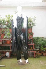 A jazz cosplay black costume carnival set