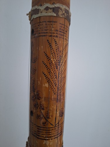Vintage musical instrument ethnic Madagascar africa. wood and bamboo - Picture 4 of 13