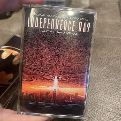 Independence Day, Batman, Mission Impossible Movie Soundtrack Cassette Tapes - Picture 6 of 7