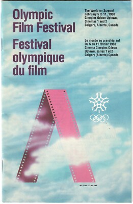 Olympic Winter Games Calgary 1988 Olympic Film Festival
