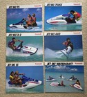 1991 KAWASAKI Jet Ski Watercraft Dealer Brochure Lot Of 6 TS X-2 SS 750SX 440