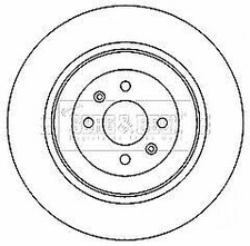 2x Brake Discs Pair Vented fits MG MGTF 160 1.8 Front 02 to 05 18K4K 304mm Set