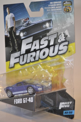 The Fast and Furious Fast Five-Ford GT-40-Exquisite Detail/Quality-32/32-BNIP - Picture 15 of 24
