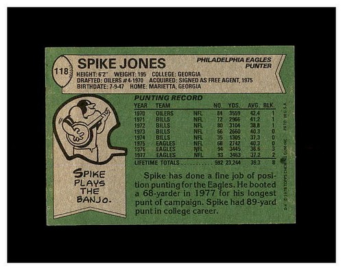 1978 TOPPS FOOTBALL #1-269 YOU PICK SEE PHOTOS OF EVERY CARD STARS *NEW LISTING* - Picture 213 of 483