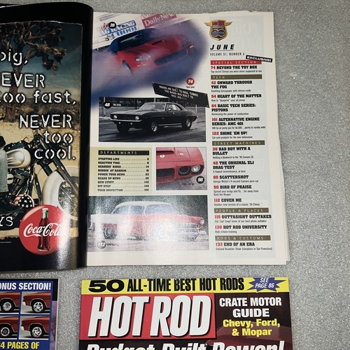 (12) Hot Rod Magazines 1998 Complete Set Of 12 T64 - Picture 9 of 17