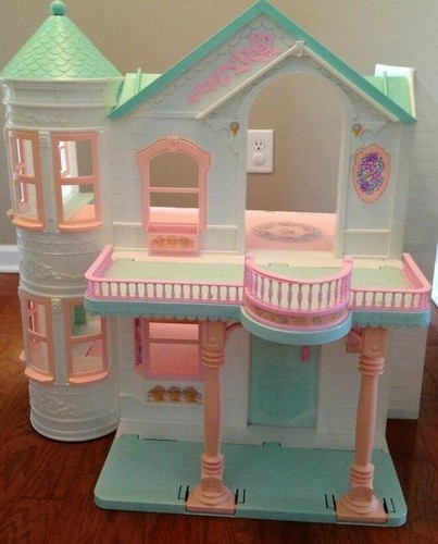 TORRE DE ASCENSOR de colección Barbie mansión victoriana casa de ensueño solo pieza - Imagen 8 de 8