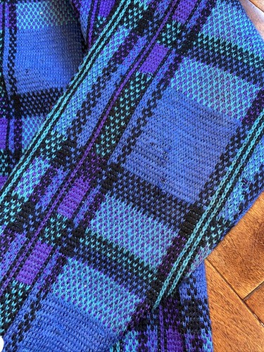 Vintage Pendleton Cardigan Plaid Thrashed Grunge Medium 1980’s 1990’s - Picture 11 of 12