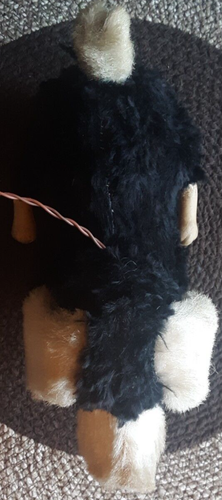 VINTAGE Friendly Puppy Black and White Battery Operated Dog Toy (Untested) - Picture 15 of 20
