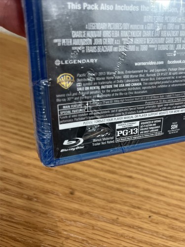 Pacific Rim (3D/Blu-ray/Digital, 2013) Charlie Hunnam Idris Elba SEALED SEE PICS - Picture 7 of 8