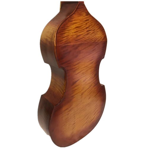 Estilo Barroco 6 Cuerdas 29" Viola da Gamba de Concierto Profesional, Espalda Completa - Imagen 2 de 12