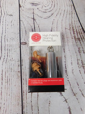 EAR PEACE - High Fidelity Concert Ear Plugs - Ear Protection NEW