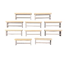 1/64 Workbench lot of 10: Diorama Detail Farm Toys K164003