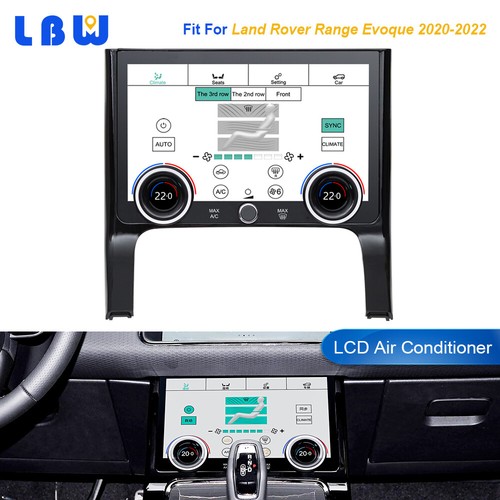 For Land Rover Range Evoque 2020-22 A/C Control Touch Screen LCD Air Controller - Picture 1 of 12