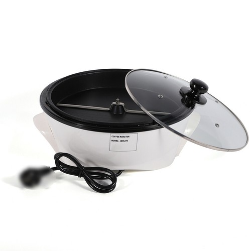 Macchina da Forno Elettrica per Caffè in Grani 800W Padella Antiaderente 1500g - Foto 6 di 12