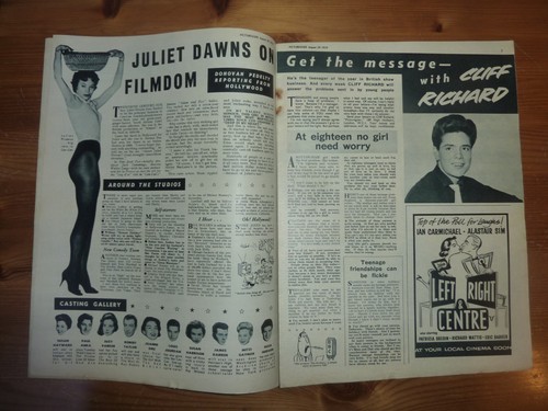 PICTUREGOER Band 38 Nr. 1262 29. August 1959 Dirk Bogarde Cover Jayne Mansfield - Bild 4 von 9