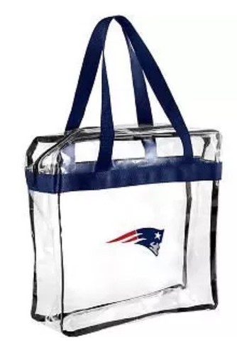 NFL,NBA.MLB Team Clear Zipper Messenger Tote Bag (Stadium Security approved ) - Picture 3 of 32