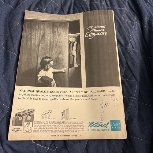American Builder Magazine December 1966 Complete With Blueprints NAHB Show - Picture 2 of 3