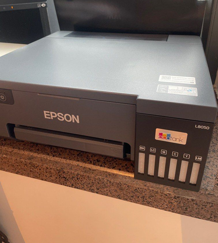 Epson EcoTank L8050 A4 6-Color Wireless Inkjet Photo Printer DHL Free Ship - Picture 3 of 4