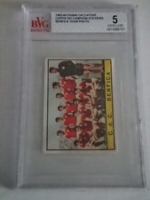 Eusebio Rookie (Benfica Team) Panini Calciatori 1963-64-Rare Yellow Border BGS 5