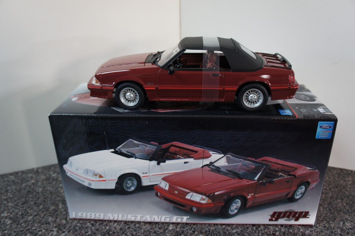 Hard to Find 1:18 GMP 1989 Mustang GT Fox Body Convertible Hard to Find 1:18 GMP 1989 Mustang GT Fox Body Convertible