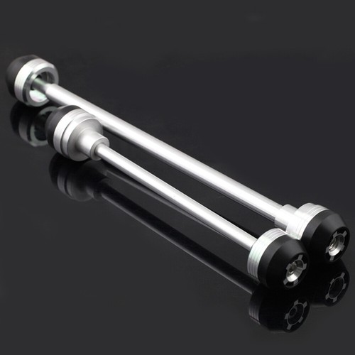 For Kawasaki Z1000 2003-2009 Front Rear Wheel Axle Slider Fork Crash Protector - Picture 16 of 26