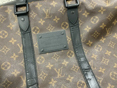 Louis Vuitton Waterproof Keepall Bandouliere Monogram Canvas 55 Travel Bag - Picture 3 of 17