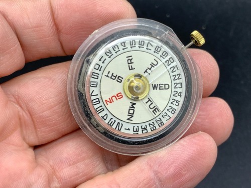 S2427 Caliber Watch Day-Date Automatic Movements Soviet Era Vintag - Picture 2 of 14