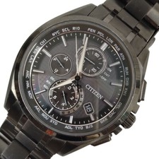 Citizen Men'S At8044-56E Attesa Black Titanium Eco Drive Watch / C204
