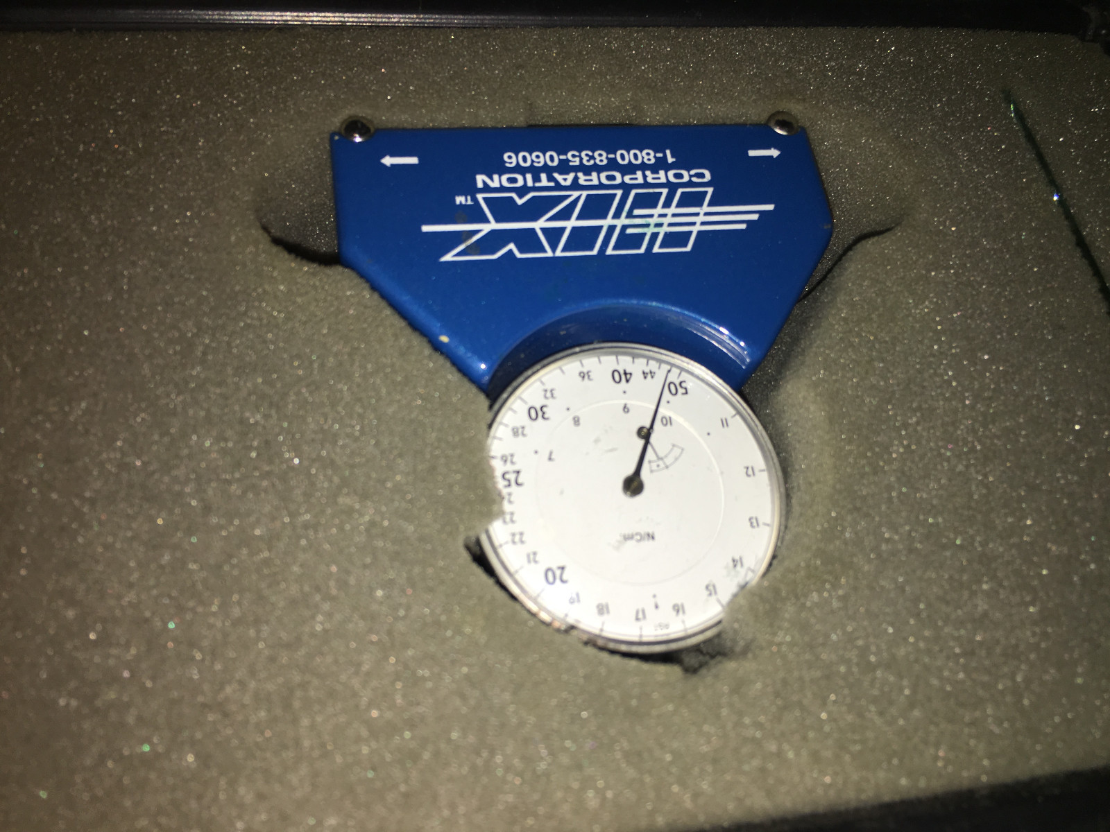 HIX Dial Angle Gauge Indicator with Case! Quality Gauge! eBay