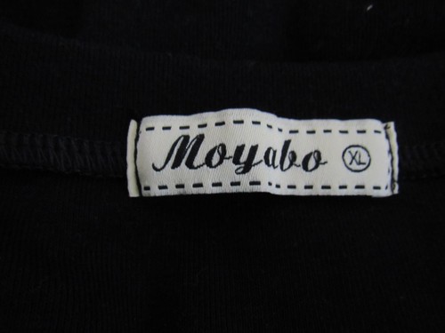 Women's Black Solid Long Sleeve Elastic Waist Midi Stretch Soft Dress Size: XL - Picture 3 of 4