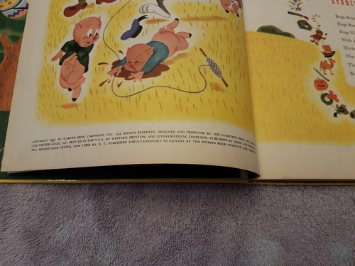 BUGS BUNNY book A Big Golden Book 1951 Annie N Bedford Warner Brothers Cartoons - Imagen 11 de 12