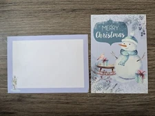 Christmas Card - Snowman 