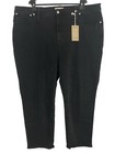 Madewell Classic Straight Jeans Size W37 Faded Black 44”X26”