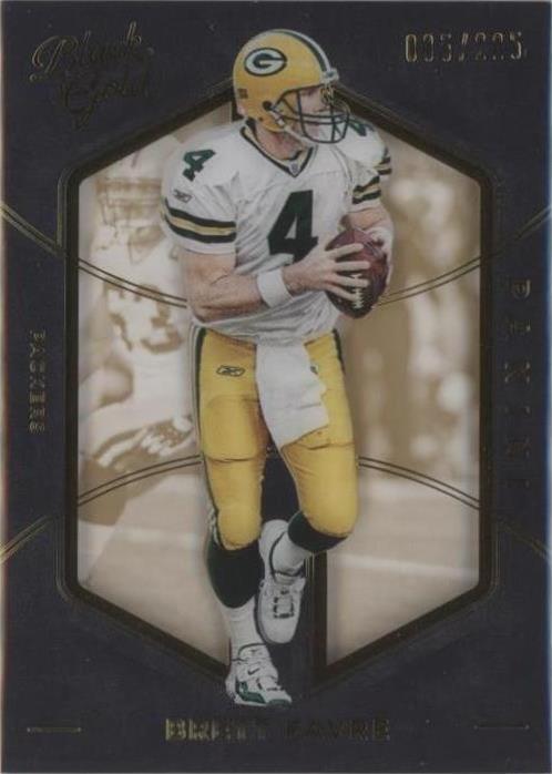 2016 Panini Black Gold Brett Favre #28 - 1 of 2