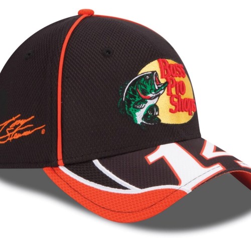 Bass Pro Shops Fish Hat Mens L-XL Tony Stewart Nascar Racing New Era #14 - Bild 4 von 10