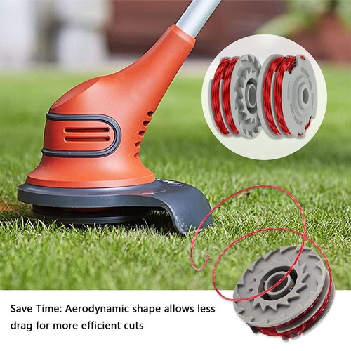 3 x Strimmer Trimmer Spool & Cover For Flymo Revolution 2000 2300 2500 Twin Line - Picture 4 of 9