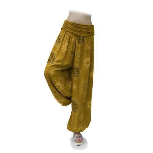 GOGO Damen Pumphose Super Leichte Haremhose Freizeithose Sommerhose Sport Hose - Bild 12 von 21