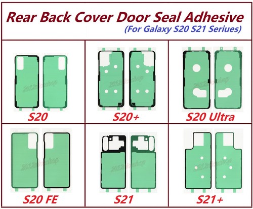 OEM Rear Cover Door Seal Adhesive For Samsung Galaxy S20 S20+ Ultra FE S21 + - Picture 1 of 25