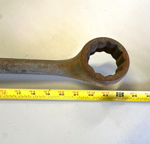 Vintage Williams Superrench No. 8041 1-5/8" x 1-7/16" USA 24" Huge Wrench 2 - Picture 3 of 11