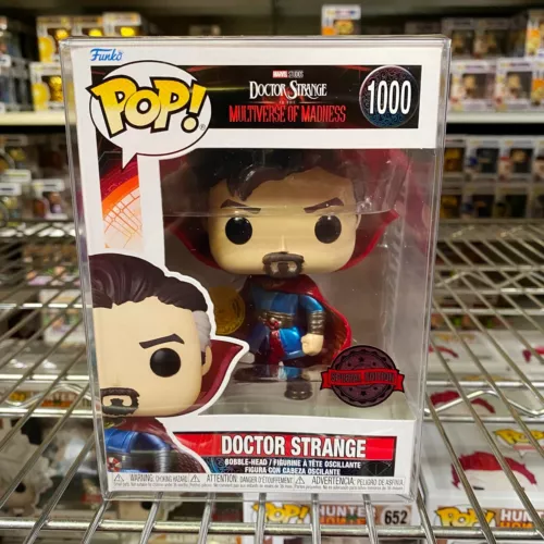Funko Pop Multiverse of Madness : Metallic Doctor Strange #1000 Vinyl Exclusive 