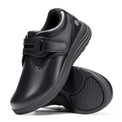 FitVille Womens Diabetic Dress Shoes Casual Leather Oxford Walking Shoes 4E Wide - Picture 14 of 51