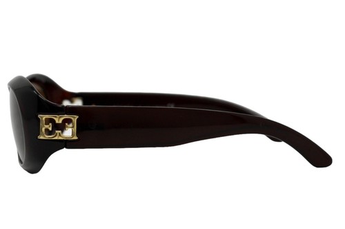 Vintage escada braune ovale Sonnenbrille mit GOLD Logo, um 90er Jahre - Bild 2 von 4