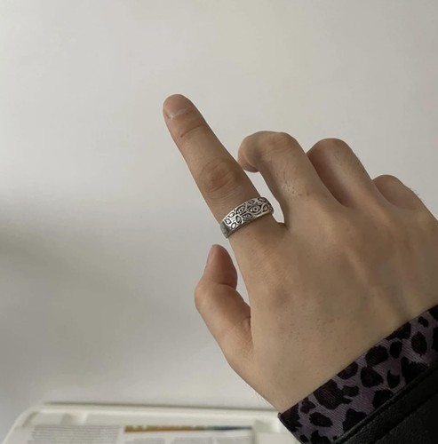 Anillo Ajustable Ryomen Sukuna Ojo Negro Jujutsu Kaisen Anime Manga Juegos con disfraces - Imagen 4 de 4