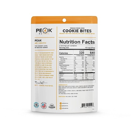 Peak Refuel Premium Freeze Dried Camping Food, Backpacking & Hiking MRE Meals - Picture 110 of 116