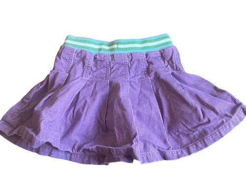 Mini Boden Girls Skirt Size 5-6 Years Corduroy Purple - Picture 3 of 3