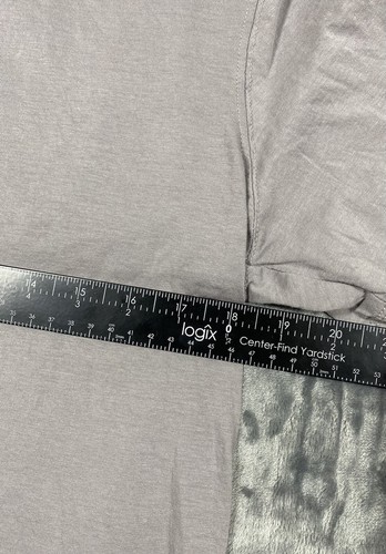 Robert Barakett Magog Snap Polo Shirt Men's L Gray Camp Golf Performance Preppy - Picture 6 of 8