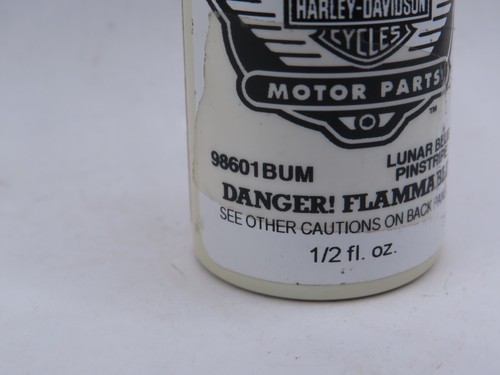 NOS Harley-Davidson Touch Up Paint Lunar Blue Pinstripe Genuine OEM P/N 98601BUM - Bild 3 von 4