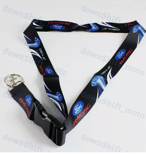Lanyard Keychain 2008 2010 2011 2012 For Ford Racing Mustang Shelby Cobra Jet