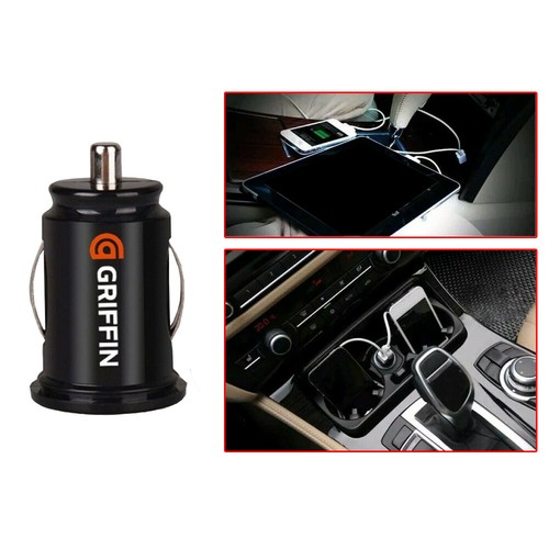 Mini Dual USB Car Charger 12V Lighter Plug Socket Adapter Fast Charging Twin USB - Picture 3 of 7
